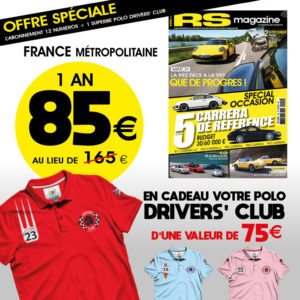 Abonnement-RS-magazine-porsche-911-polo-Drivers-club