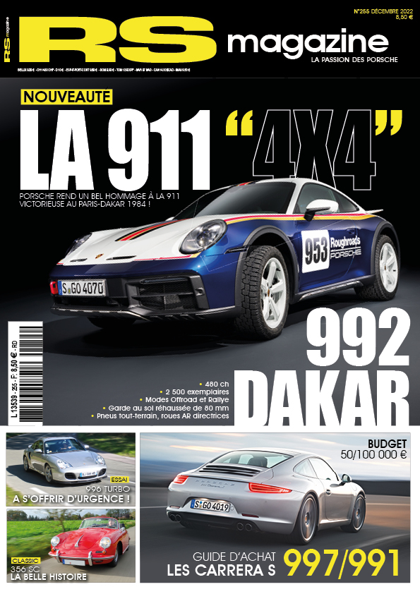 RS-magazine-numero-255-decembre-2022-porsche-911-boxster-cayman-cayenne-macan-panamera-taycan