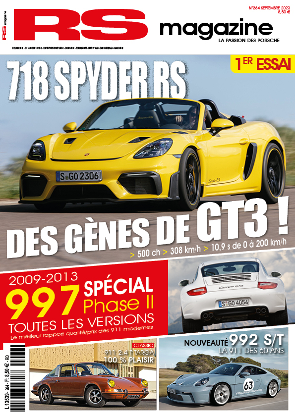 RS-magazine-numero-264-septembre-2023-porsche-911-boxster-cayman-cayenne-macan-panamera-taycan
